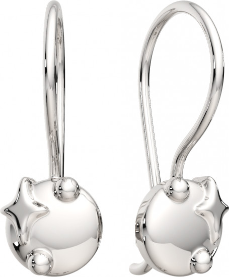 Серьги из серебра