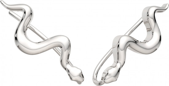 Серьги из серебра