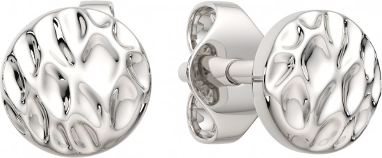 Серьги-пусеты из серебра