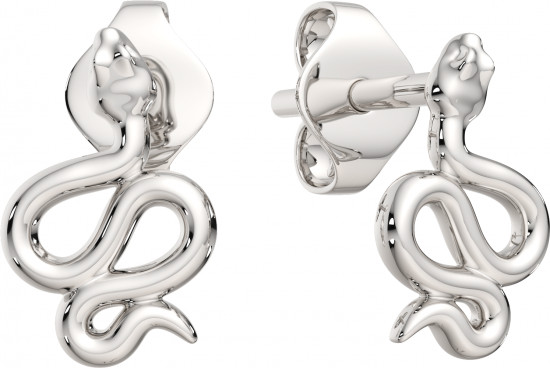 Серьги-пусеты из серебра