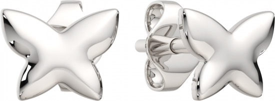 Серьги-пусеты из серебра