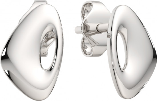 Серьги-пусеты из серебра