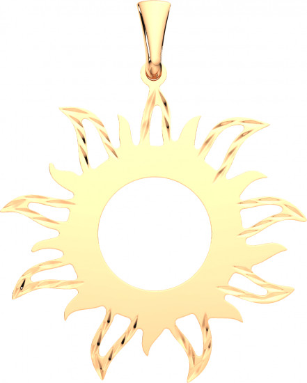 Подвеска из золота