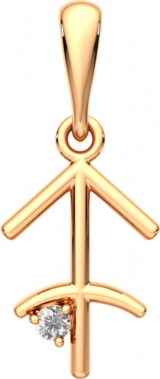 Подвеска из золота