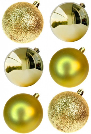 Набор новогодних елочных шаров