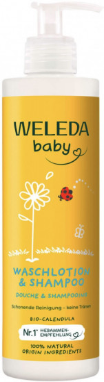 Шампунь для детей с календулой «Baby Waschlotion & Shampoo»