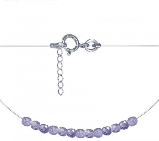 Колье на леске