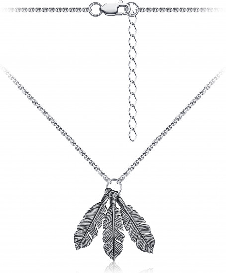 Колье из серебра