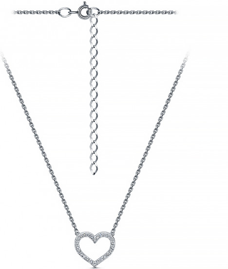 Колье из серебра