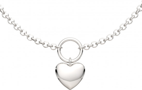 Колье из серебра