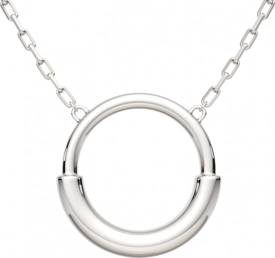 Колье из серебра