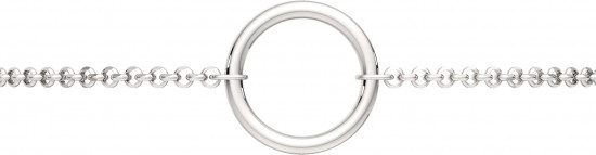 Колье из серебра