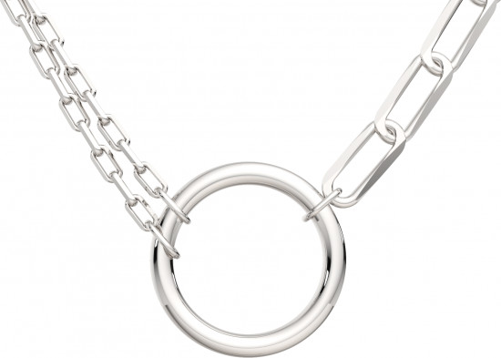 Колье из серебра