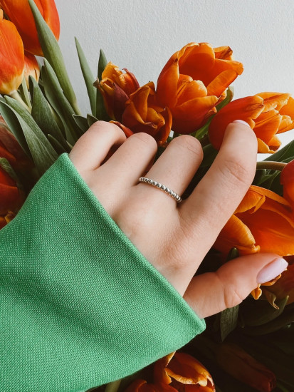 Кольцо из серебра