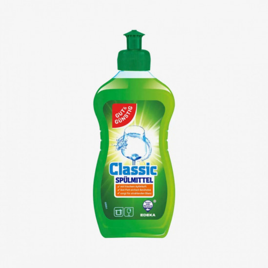 Средство для мытья посуды с ароматом яблока