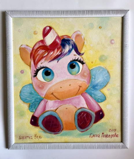 Картина в детскую «Малютка Бель»