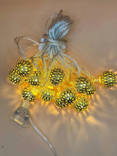 Гирлянда «Золотые шары»