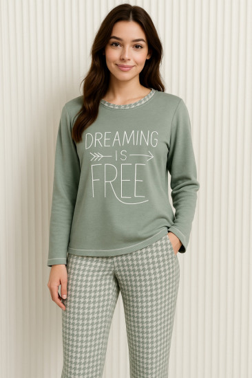 Комплект домашний женский «Dreaming is Free»