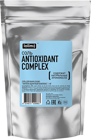 Соль для ванн «Antioxidant Complex»
