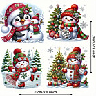 Новогодние наклейки на окна «Зимняя сказка»