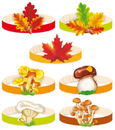 Комплект масок-ободков «Дары природы»