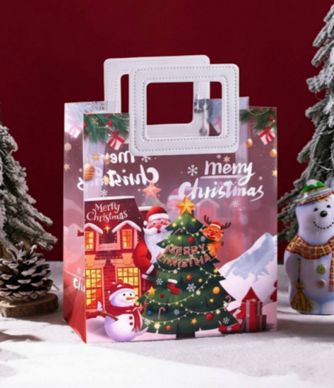 Пакет подарочный новогодний