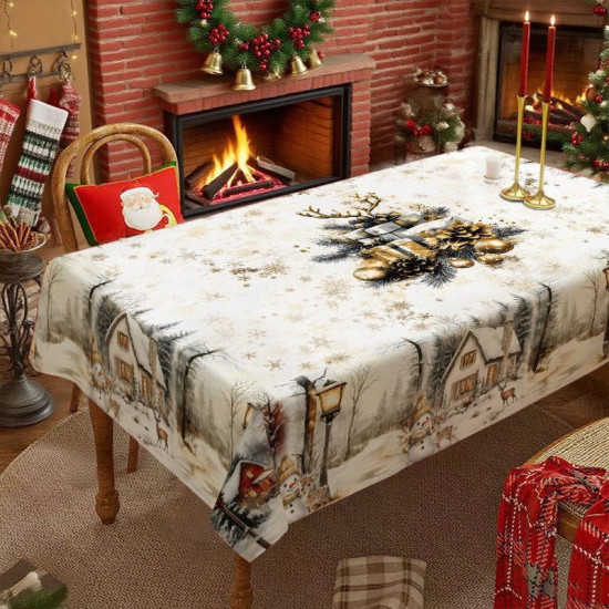 Скатерть новогодняя