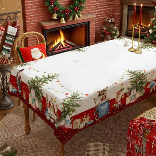 Скатерть новогодняя