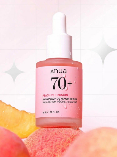 Сыворотка для лица с персиком «Anua Peach 70% Niacin Serum»