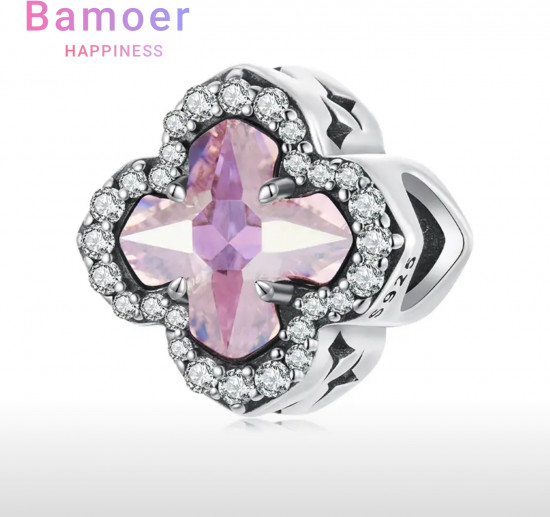 Шарм «Розовый клевер»