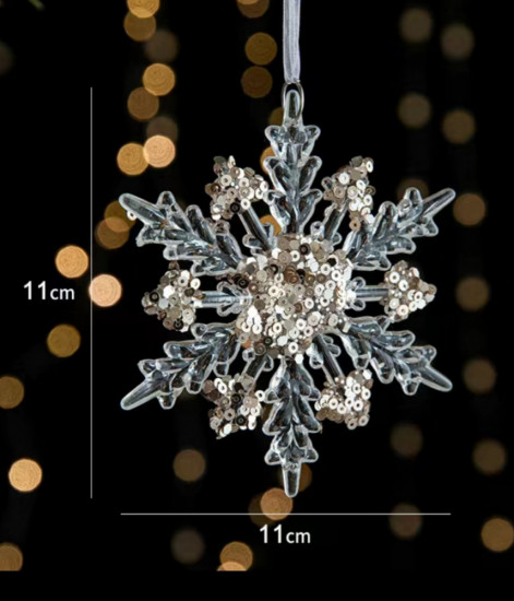 Украшение ёлочное «Снежинка»