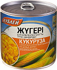 Кукуруза сахарная консервированная из целых зерен