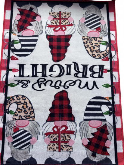 Новогоднее полотенце «Гномы»