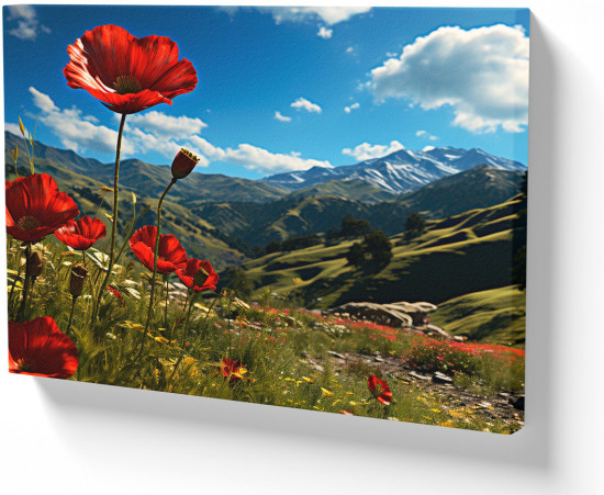 Картина «Маковое поле»