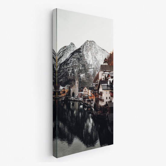 Картина «Зима в горах»