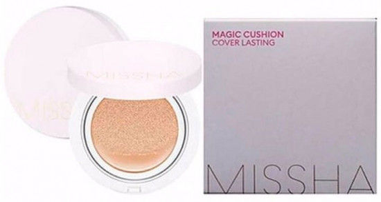 Кушон для лица тональный «Magic Cushion Cover Lasting», оттенок № 21
