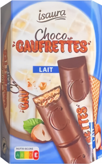 Шоколадные батончики «Choco Caufrettes Lait»