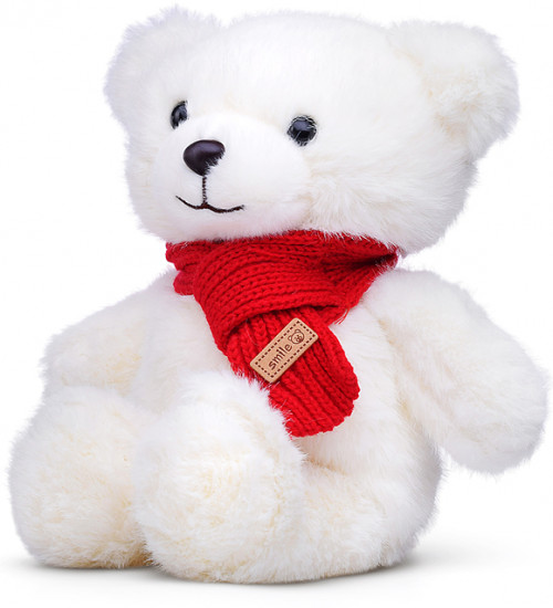 Игрушка мягкая «Медведь в шарфике»