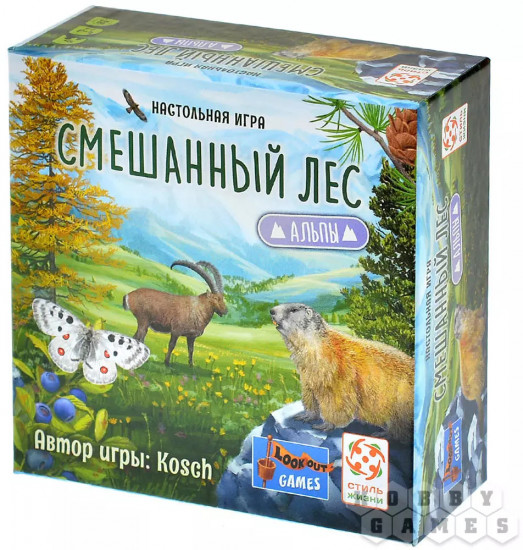 Настольная игра «Смешанный лес: Альпы»