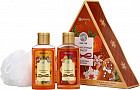 Подарочный набор новогодний с ароматом мандарина и тыквы