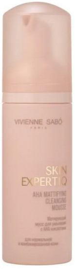 Матирующий мусс для умывания с АНА-кислотами «Aha Mattifying Cleansing Mousse»