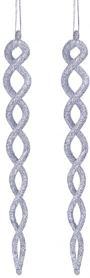 Набор новогодних украшений «Волнистые сосульки»