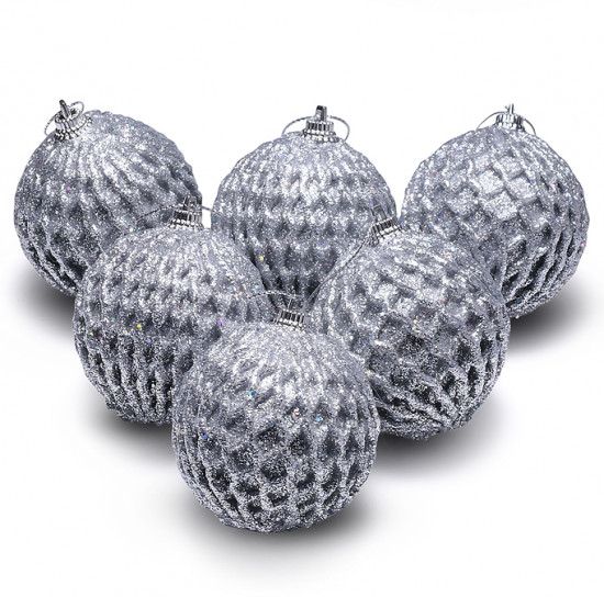 Набор новогодних украшений «Гламурные шары»