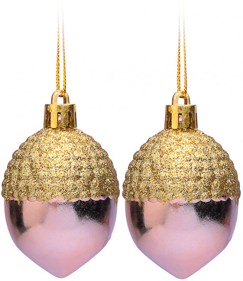 Набор новогодних украшений «Жёлуди»