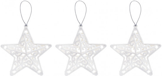 Набор новогодних украшений «Звезды»