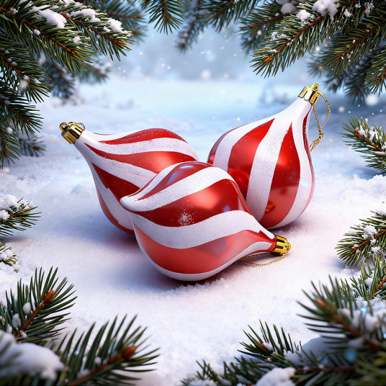 Набор новогодних украшений «Зимняя сказка»