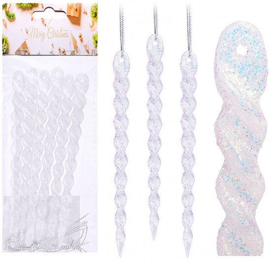 Набор новогодних украшений «Льдинки счастья»