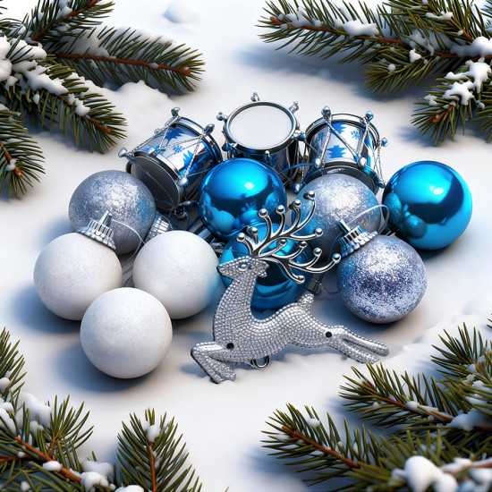 Набор новогодних украшений «Новогоднее чудо»