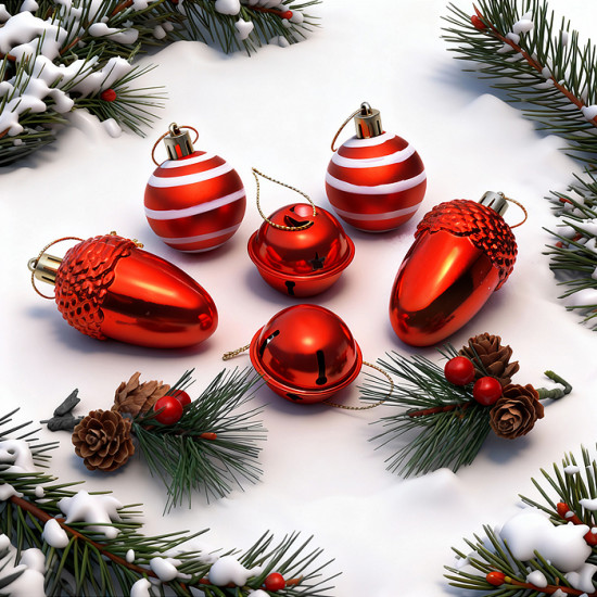 Набор новогодних украшений «Новогодние радости»