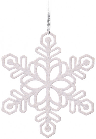 Набор новогодних украшений «Резная снежинка»